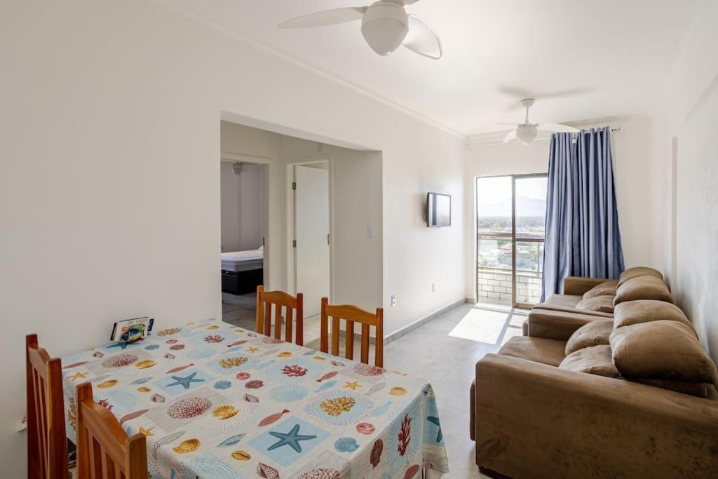 Apartamento Frente Para O Mar 6 Pessoas Com Estacionamento Praia Grande  Luaran gambar